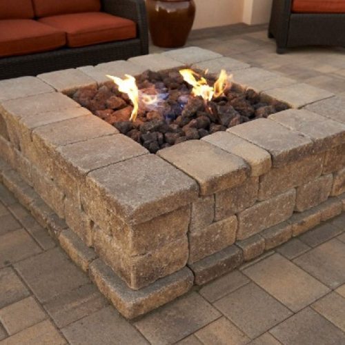 ANGELUS PAVERS – FIREPIT STONEWALL SANDSTONE MOCHA, PAVERS COURTYARD STONE SAND STONE MOCHA