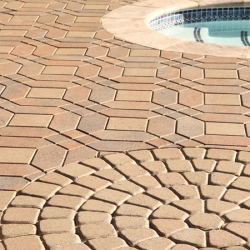 ORCO PAVINGSTONES – DIAMANTE, ORCOTTA – WITH ANTIQUE COBBLE CIRCLE KIT, SANDSTONE