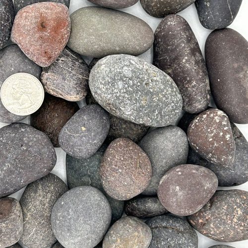RED -MEXICAN BEACH PEBBLE