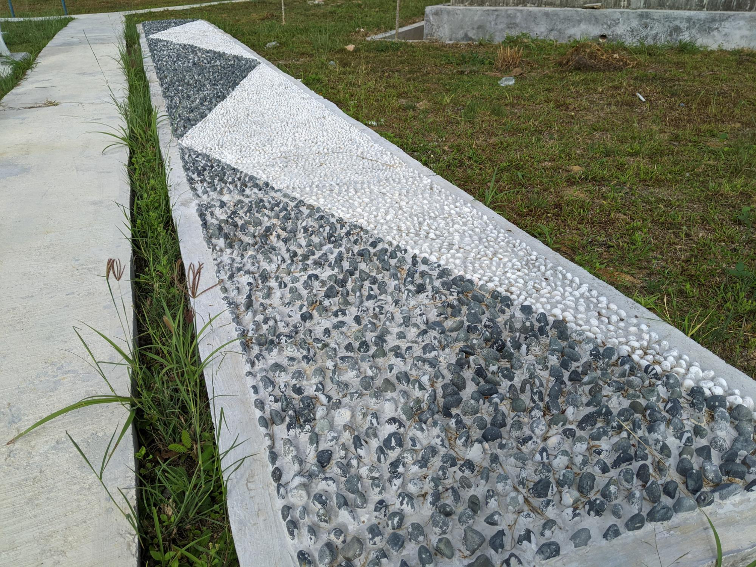 Inside Pebble Garden Paths for Los Angeles Courtyard Homes
